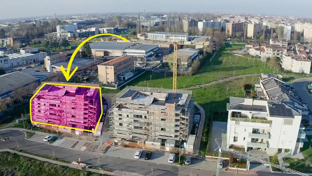 Nuova Palazzina Borgo del Sole Ecotech Zona Morbidina Carpi CMB Immobiliare