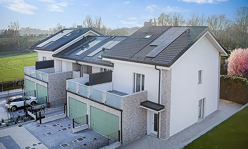 Ville a schiera Borgo del Sole zona Morbidina a Carpi vendita CMB Immobiliare