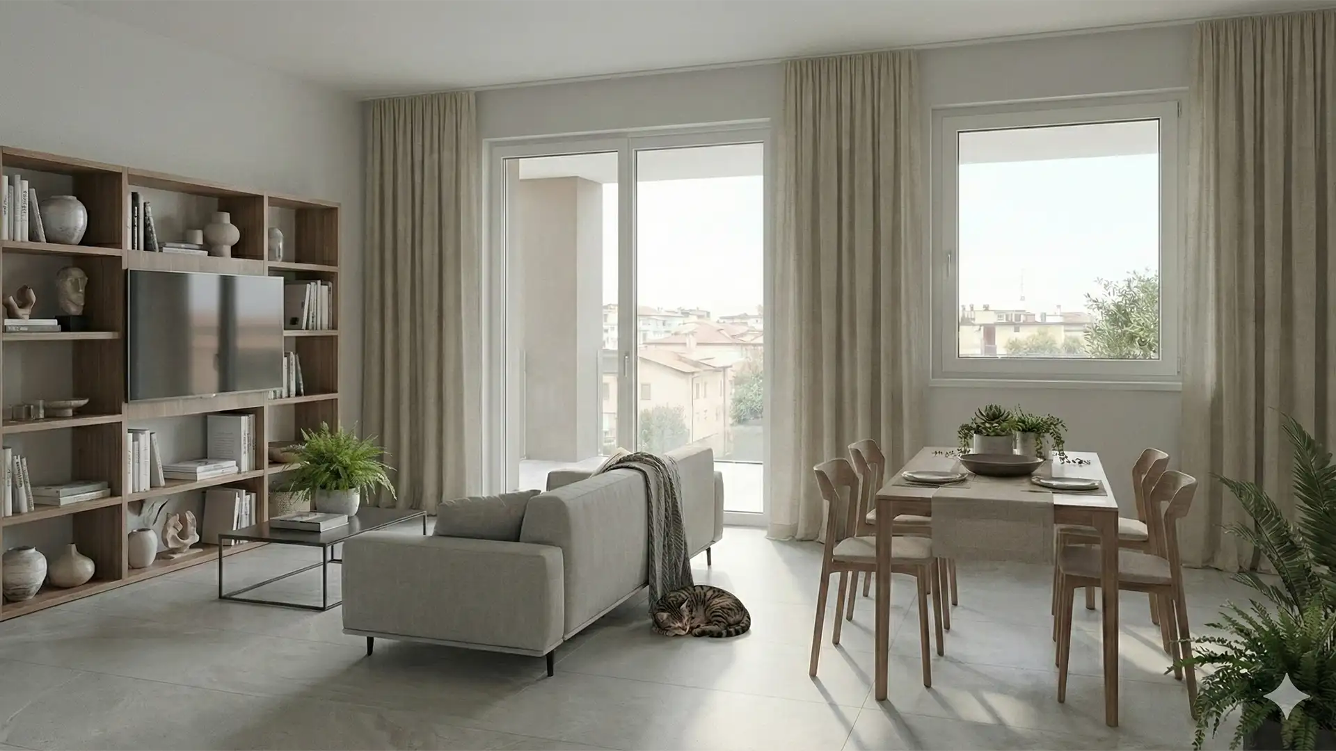 Living room Borgo-Sole-Morbidina-Carpi-CMB-Immobiliare