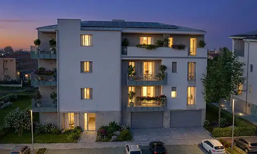 palazzina-borgo-del-sole-ecotech-zona moribidina-carpi-cmb-immobiliare-fronte